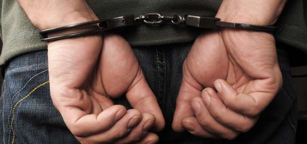1 arrested following police chase, fiery crash