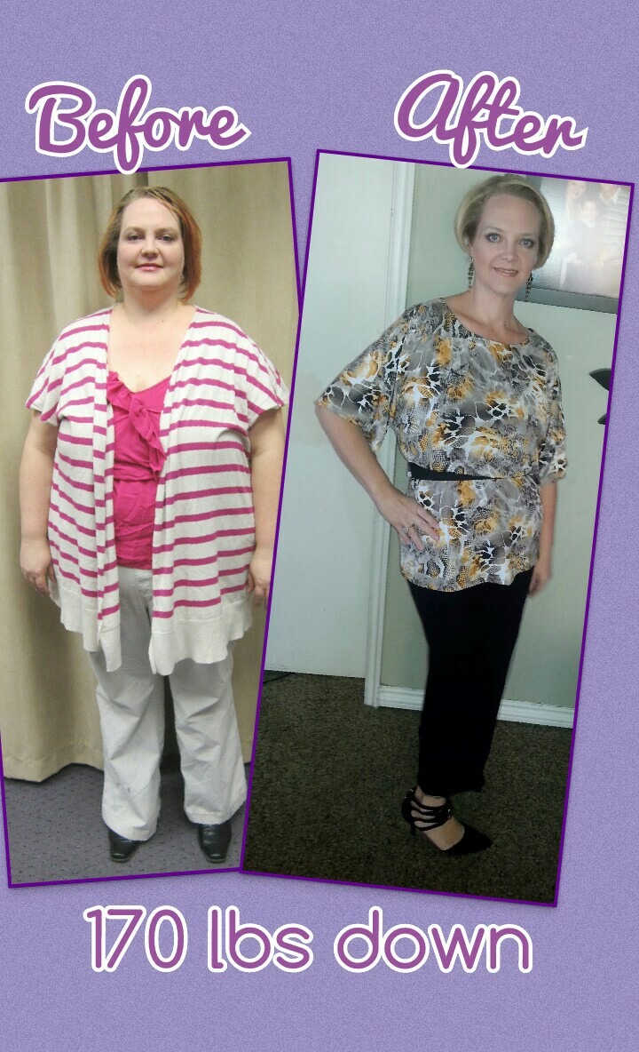 Amanda Hughes before and after comparison. (Photo: Amanda Hughes)