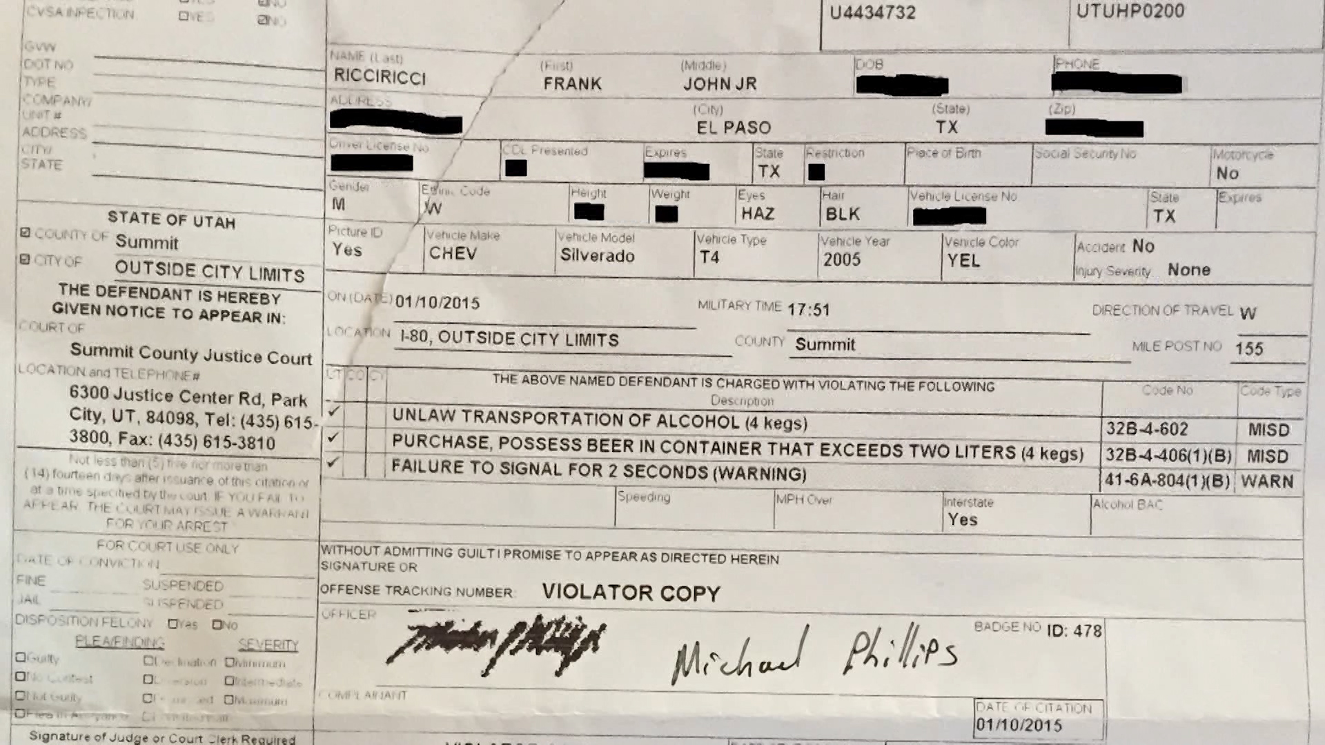 Unique Utah liquor laws ends with Class B misdemeanor for unsuspecting Texas man