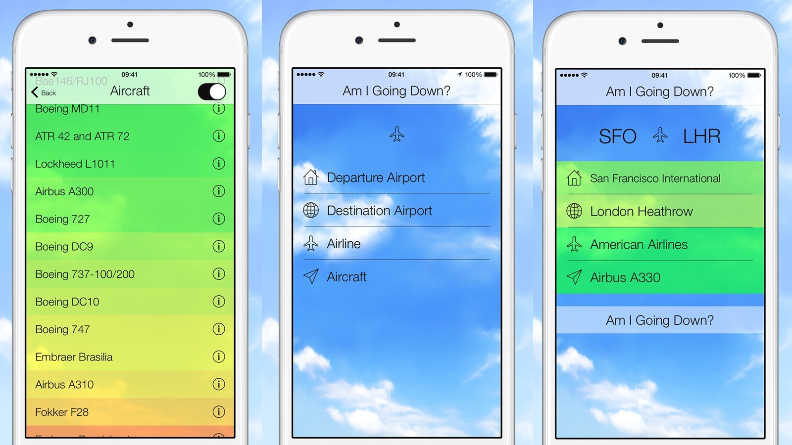 New app calculates odds of a flight crash
