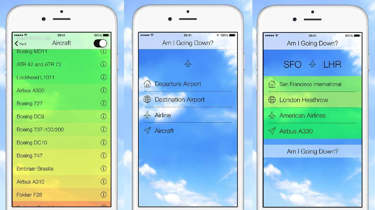 New app calculates odds of a flight crash