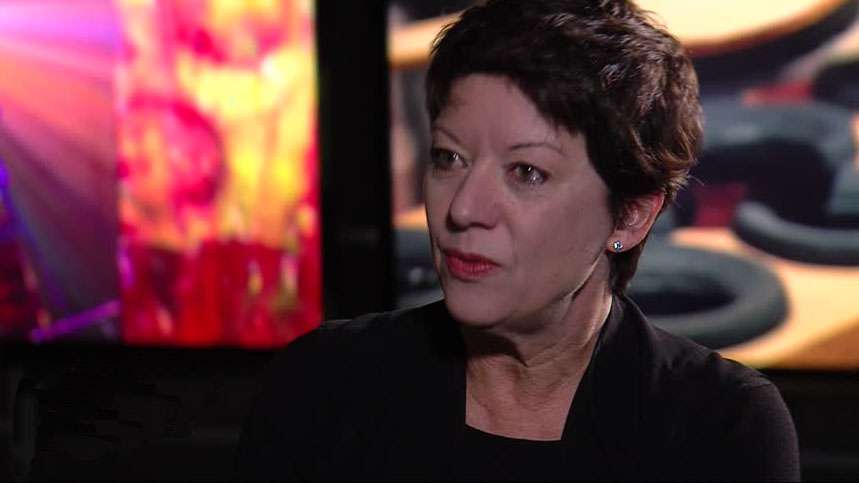 Sibylle Szaggars-Redford. Photo: KSL TV