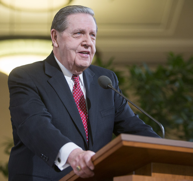'Evidence of divine love': Funeral program honors life, legacy of President Jeffrey R. Holland