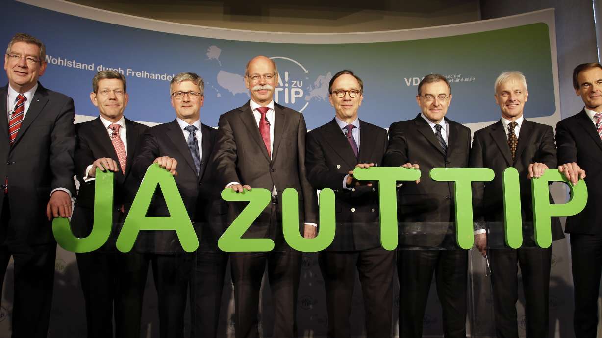 German automakers lobby for US-EU trade deal