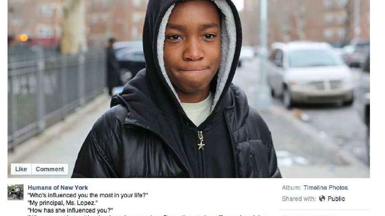 Boy's 'Humans of New York' image helps raise more than $1 million