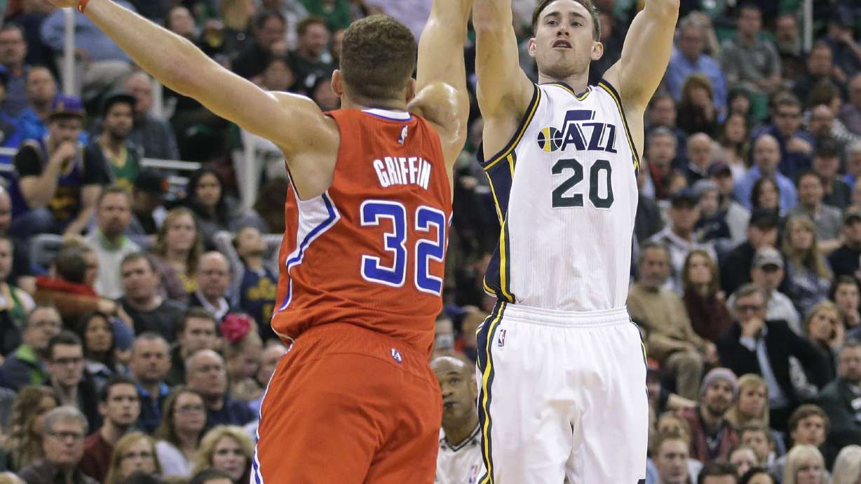 Utah Jazz forward Hayward misses practice with sinus issue