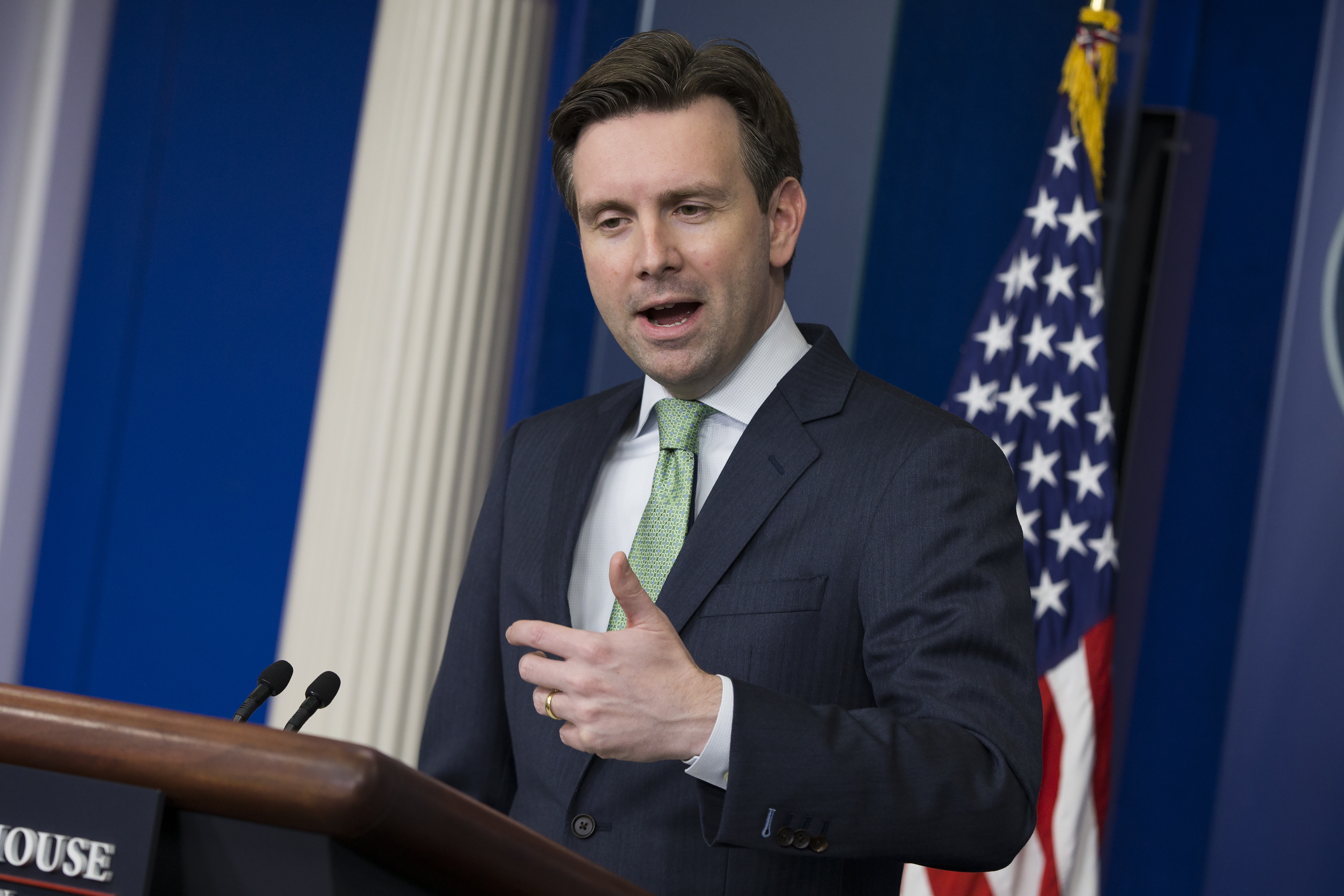 What red ink? As deficits dip, all sides seek more spending