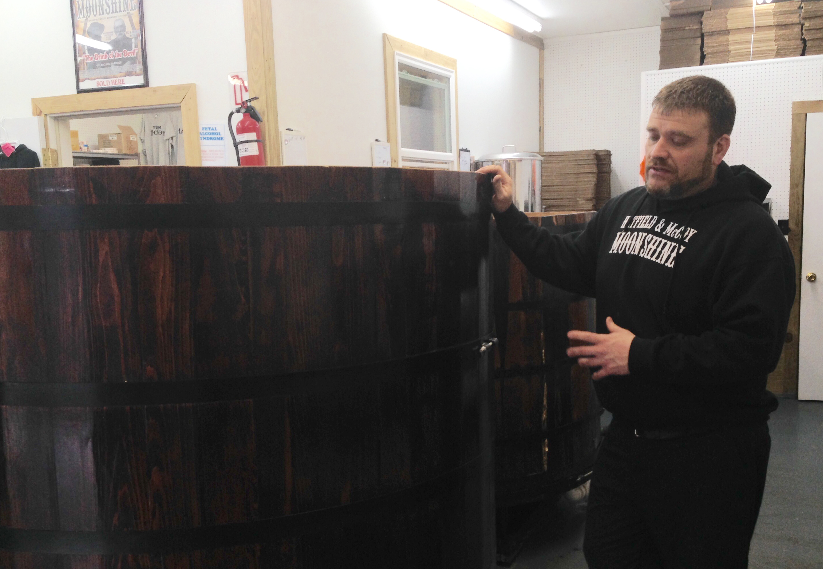 Hatfields, McCoys make moonshine legally in southern W.Va.