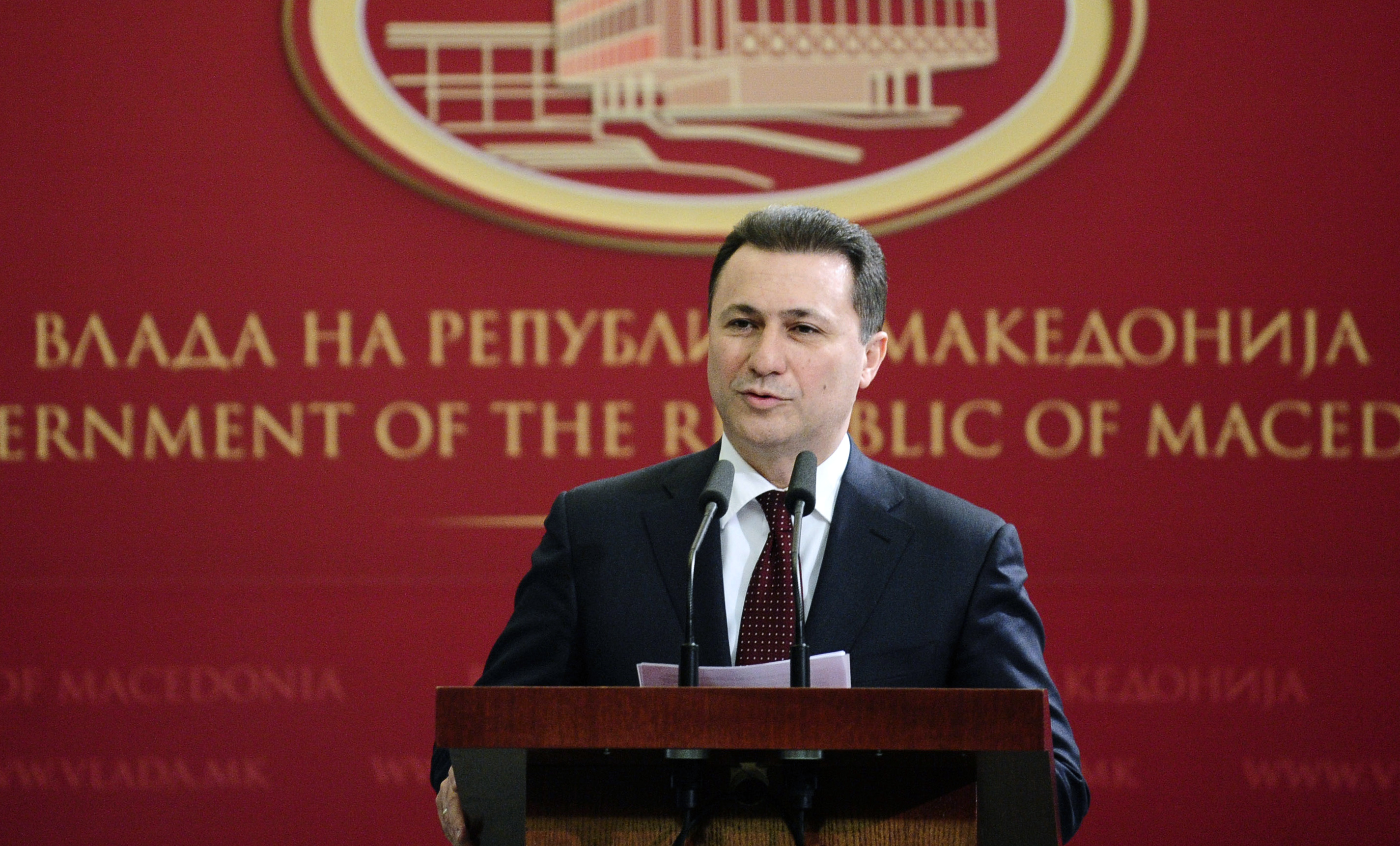 Macedonia opposition leader accused of organizing a coup