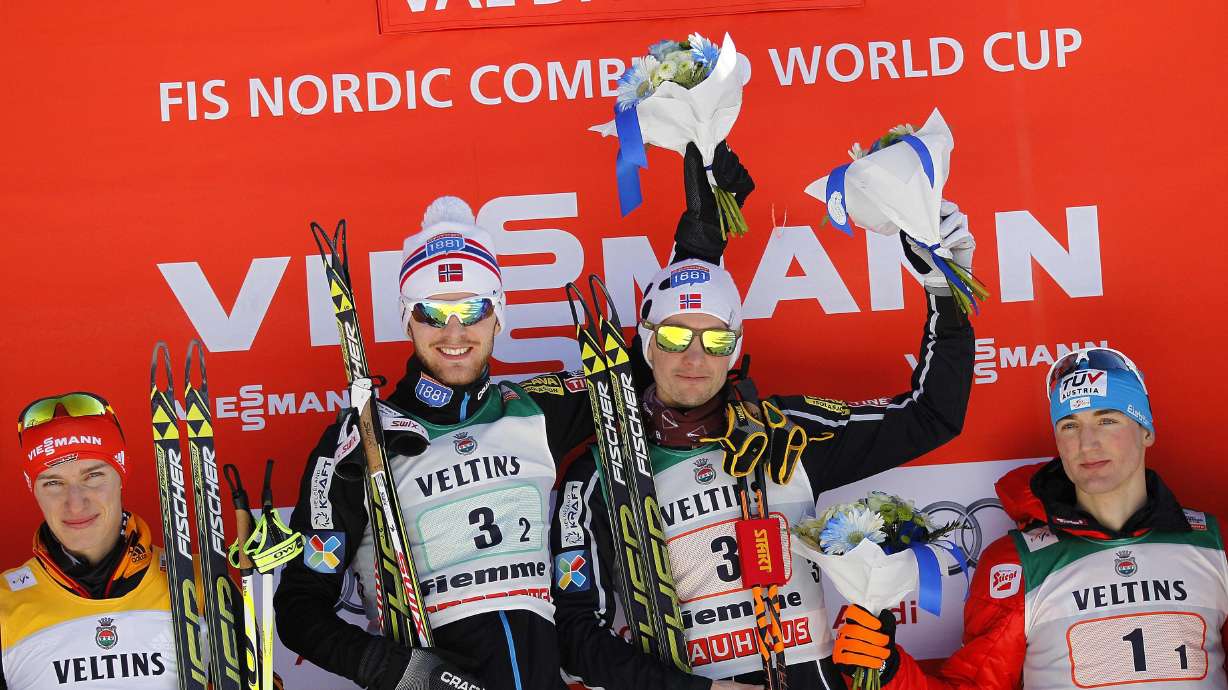 Norway wins Nordic Combined team sprint again