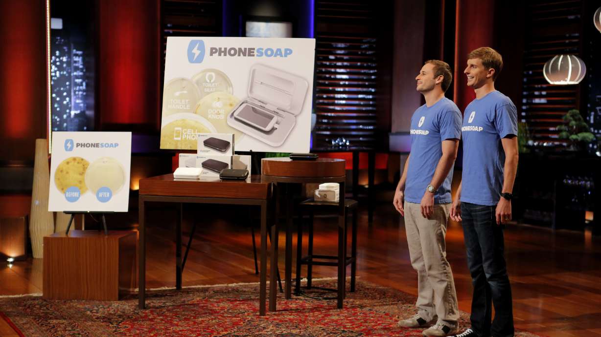 Local cousins pitch PhoneSoap on 'Shark Tank'