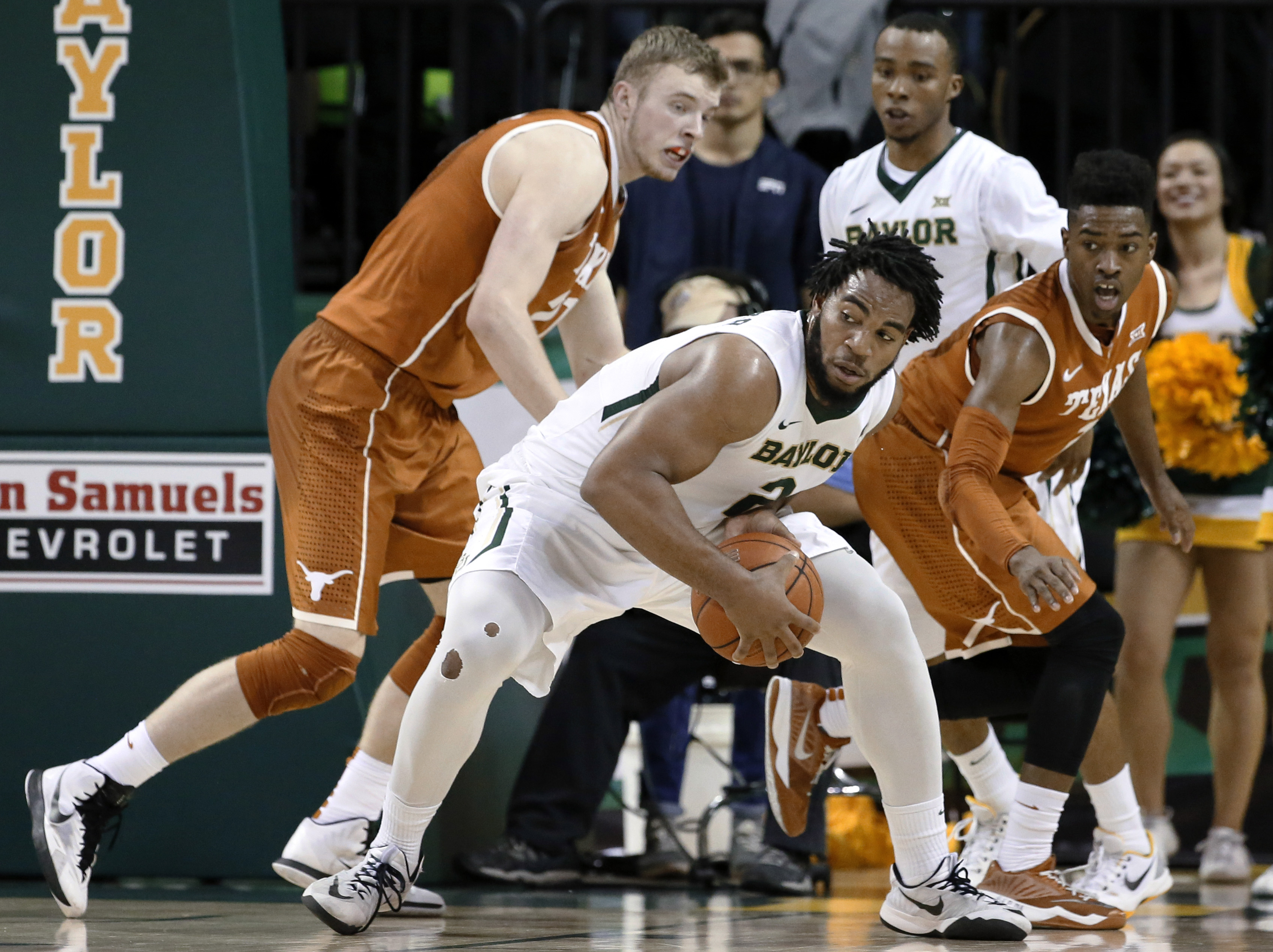 Chery lifts No. 20 Baylor to rout of No. 19 Texas 83-60
