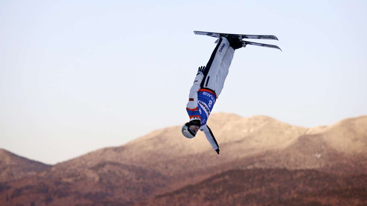 China's Hang Zhou wins World Cup aerials event