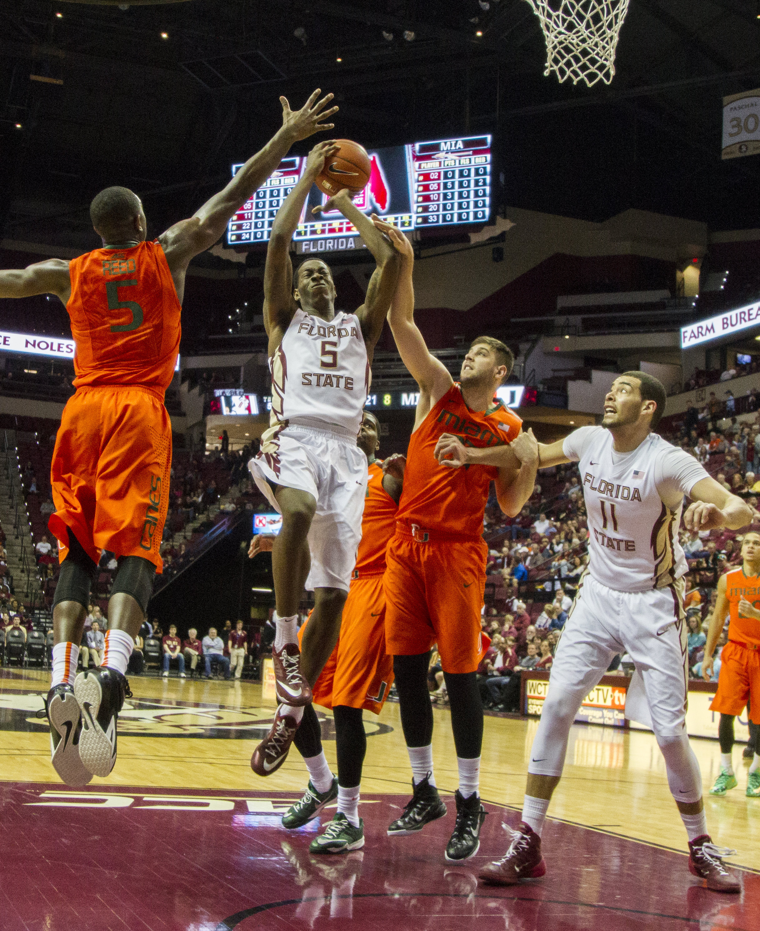 Florida State rallies to beat No. 23 Miami 55-54