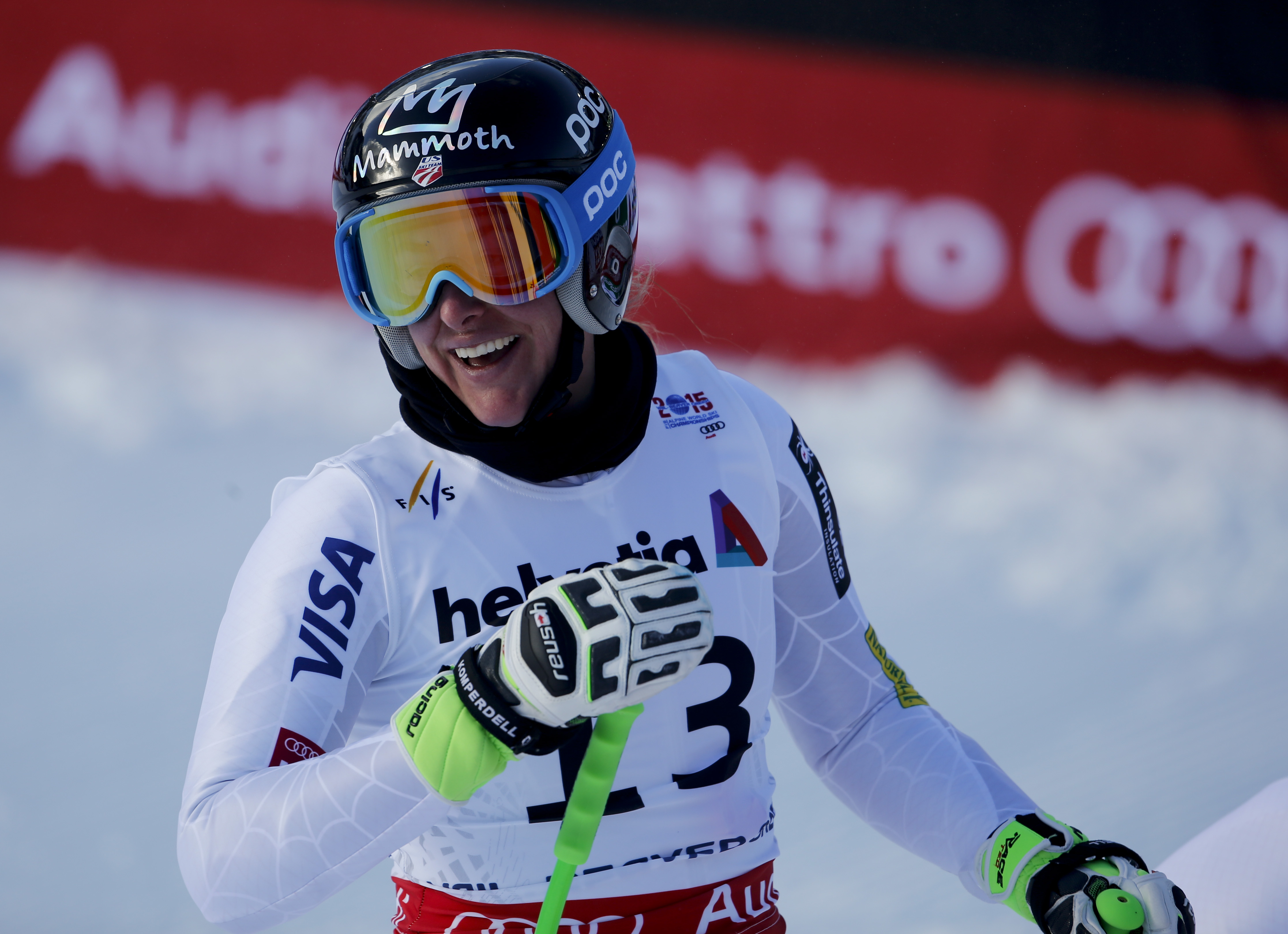 Stacey Cook fastest in women's downhill training