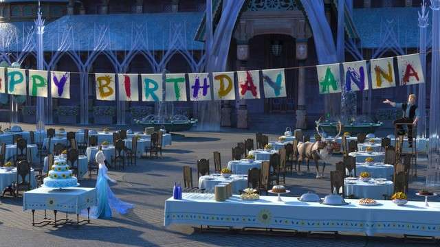 Disney has released five stills from "Frozen Fever," the forthcoming short film that updates its massively popular "Frozen" franchise, along with some fresh details about the seven-minute movie which will open in theaters on March 13, 2015 (From Disney)
