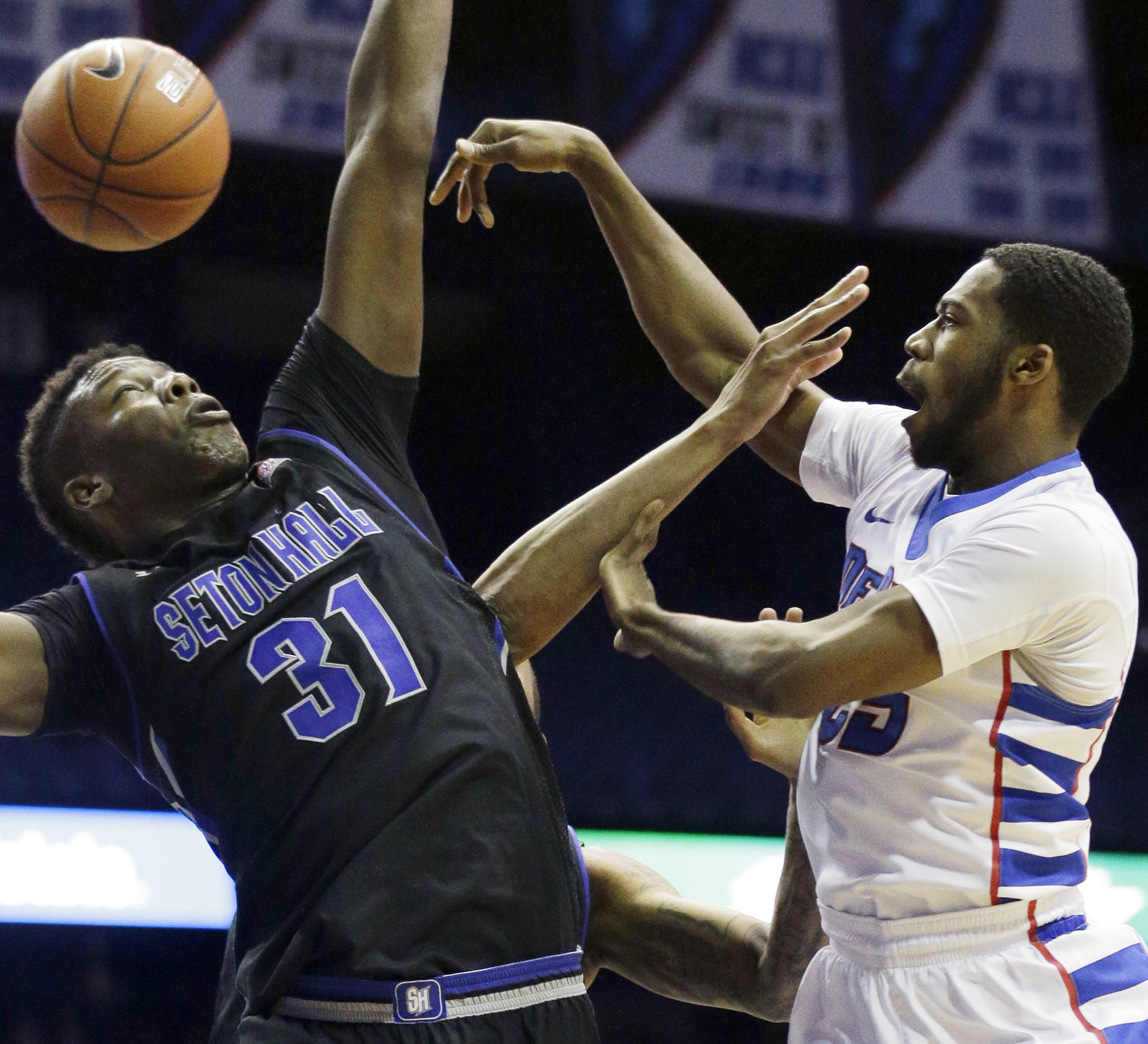 DePaul races by Seton Hall, 75-62