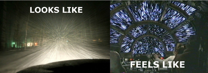 Image result for driving in snow star wars