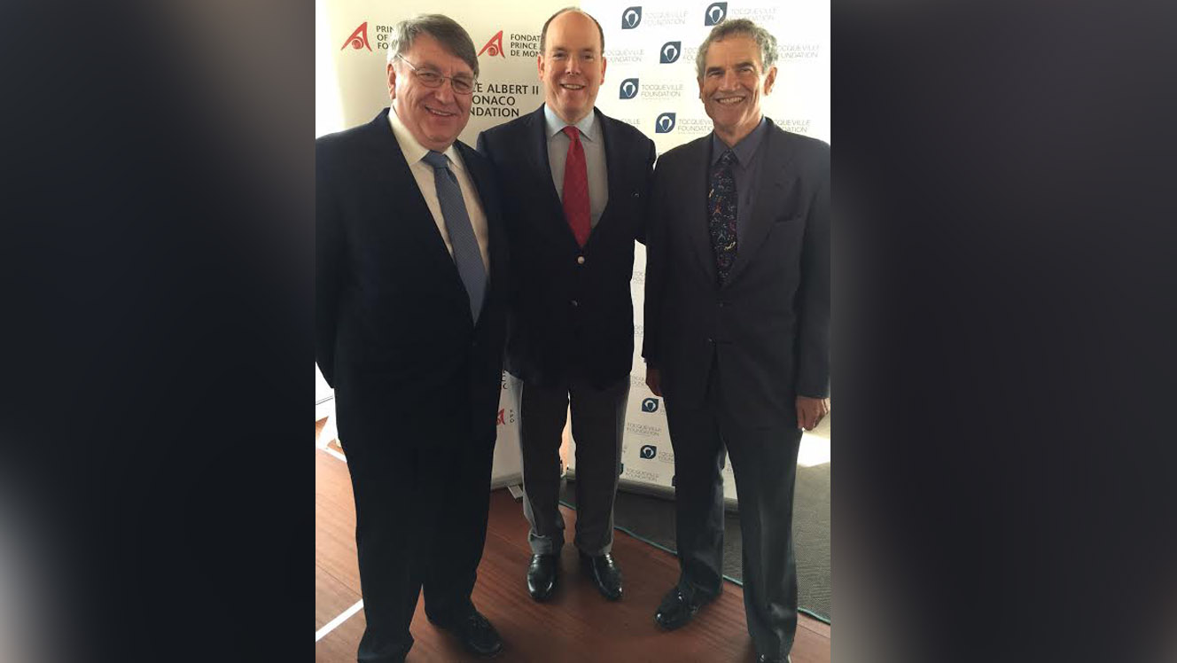 Monacan prince awards native Utah scientist for rainforest conservation