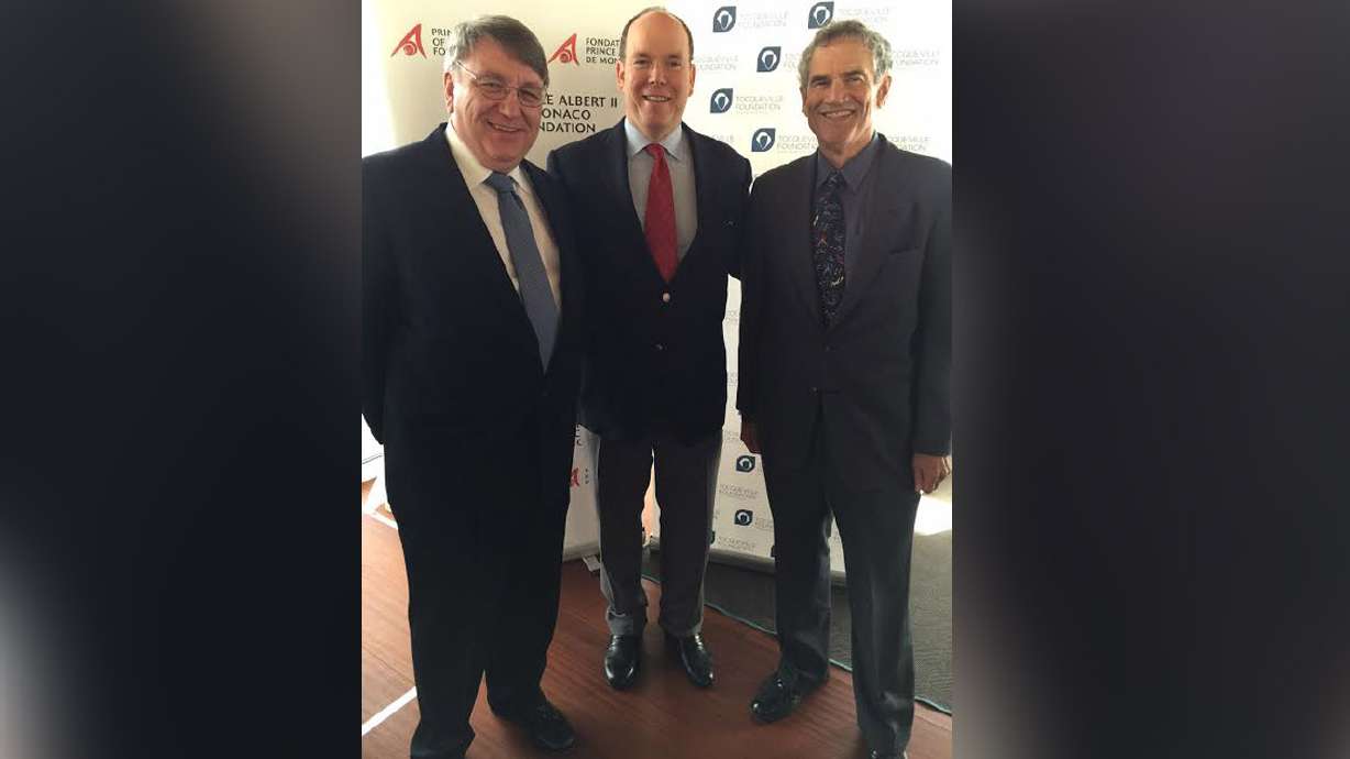 Monacan prince awards native Utah scientist for rainforest conservation