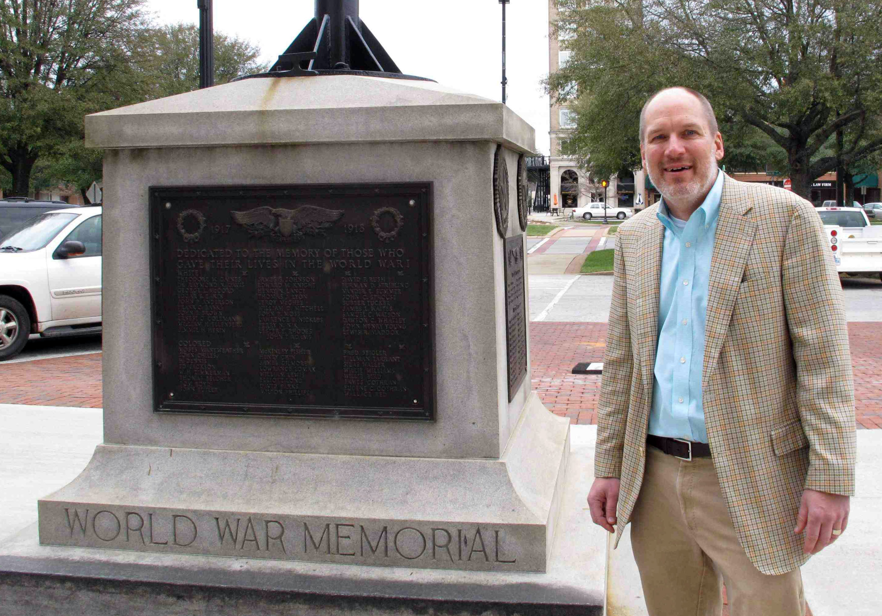 War memorial separates dead by race, divides Southern city