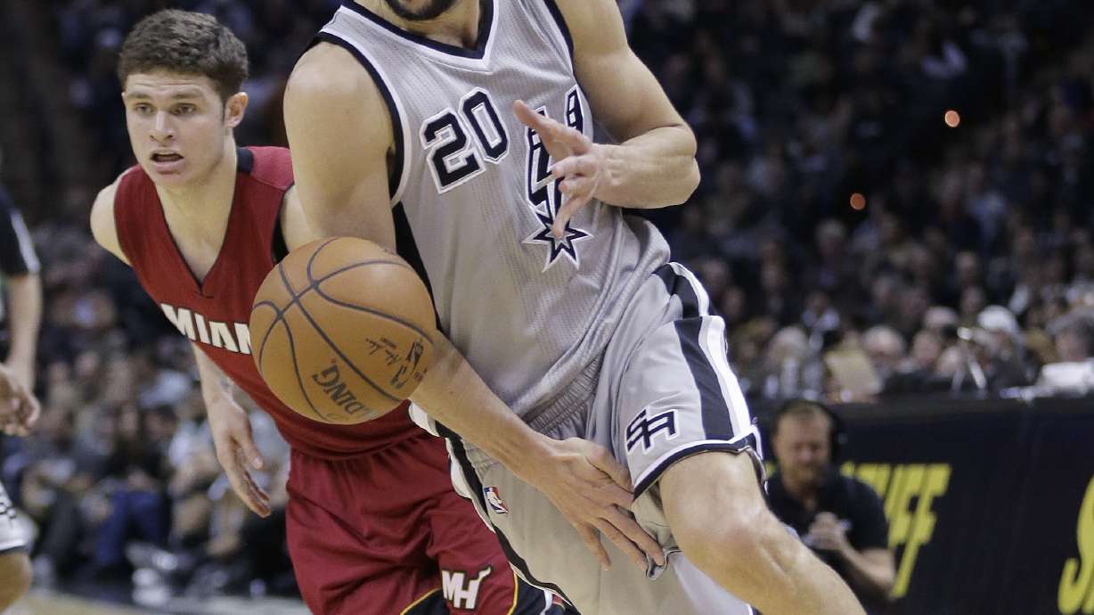 Spurs beat Heat 98-85 in first meeting since NBA Finals