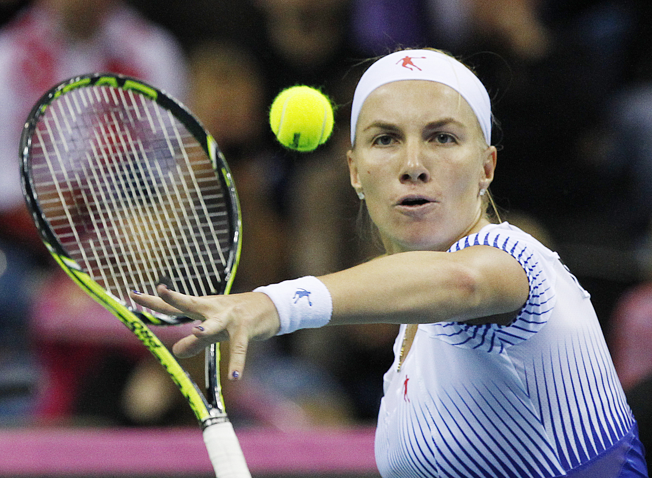 Russia takes 1-0 lead over Poland in 1st round of Fed Cup