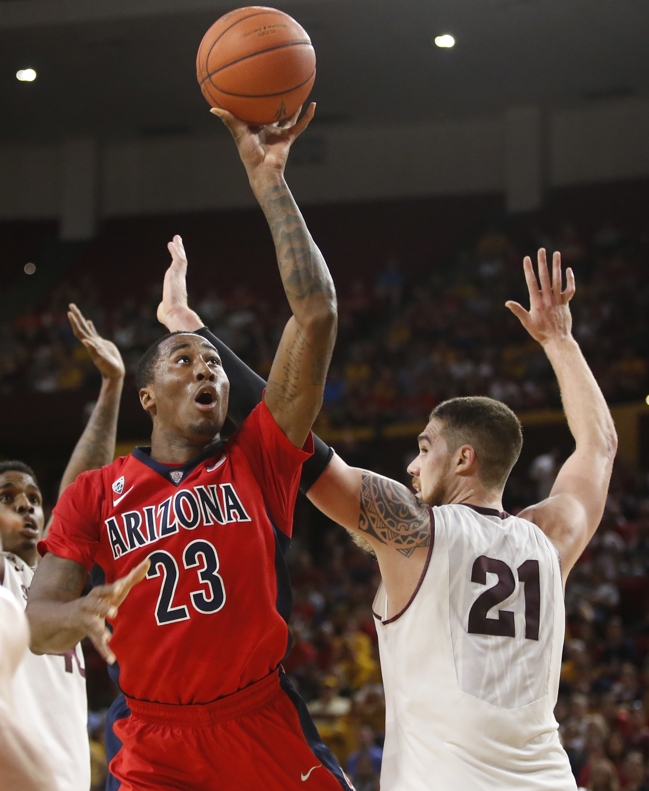 Arizona State beats No. 6 Arizona 81-78 in rivalry game