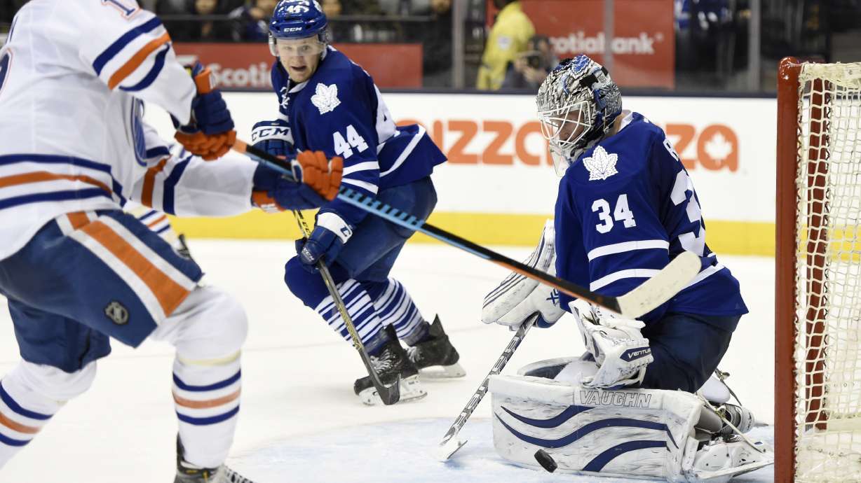Maple Leafs beat Oilers 5-1 to snap skid