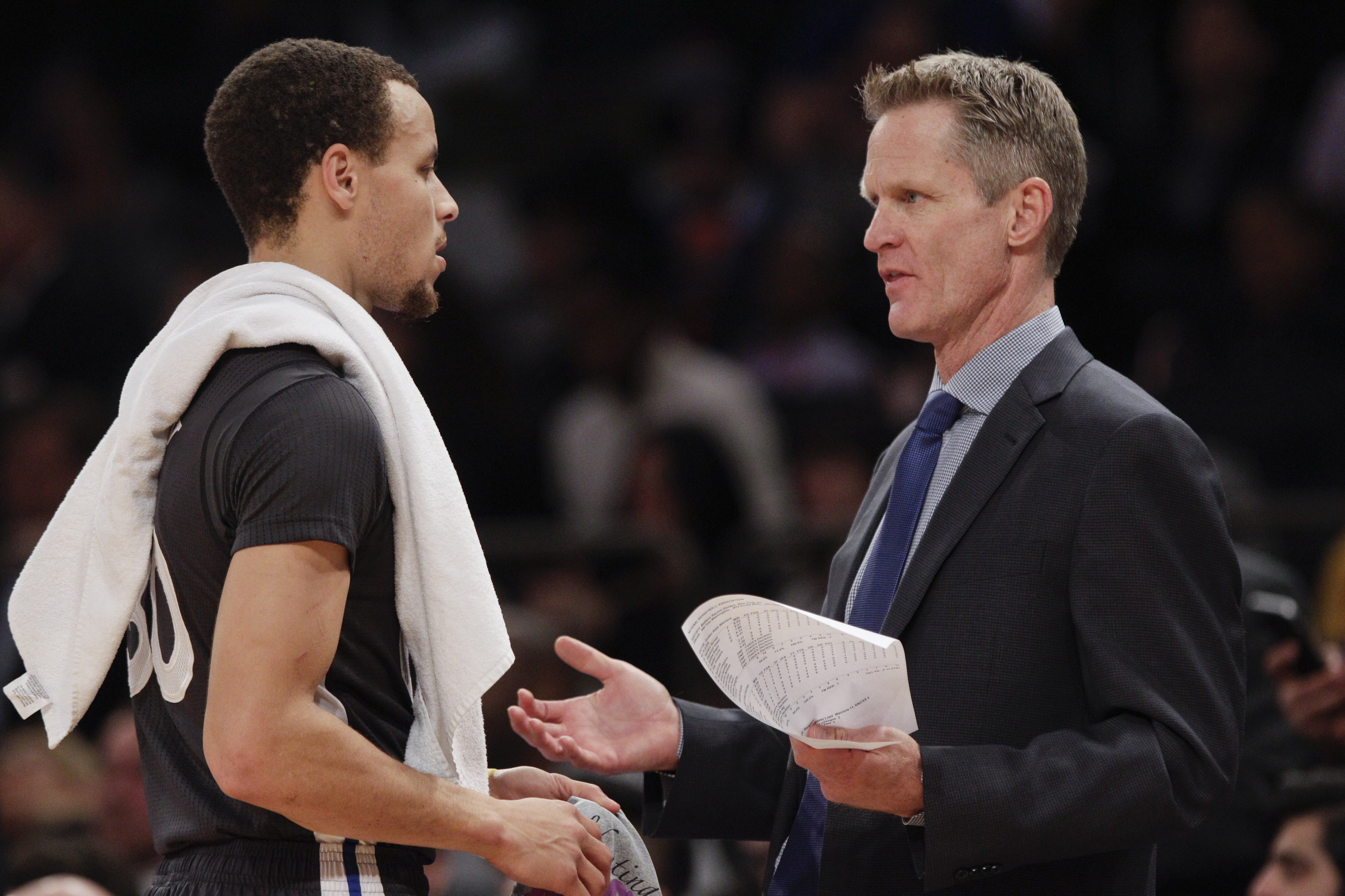 Warriors beat Knicks 106-92 in Kerr's MSG coaching debut