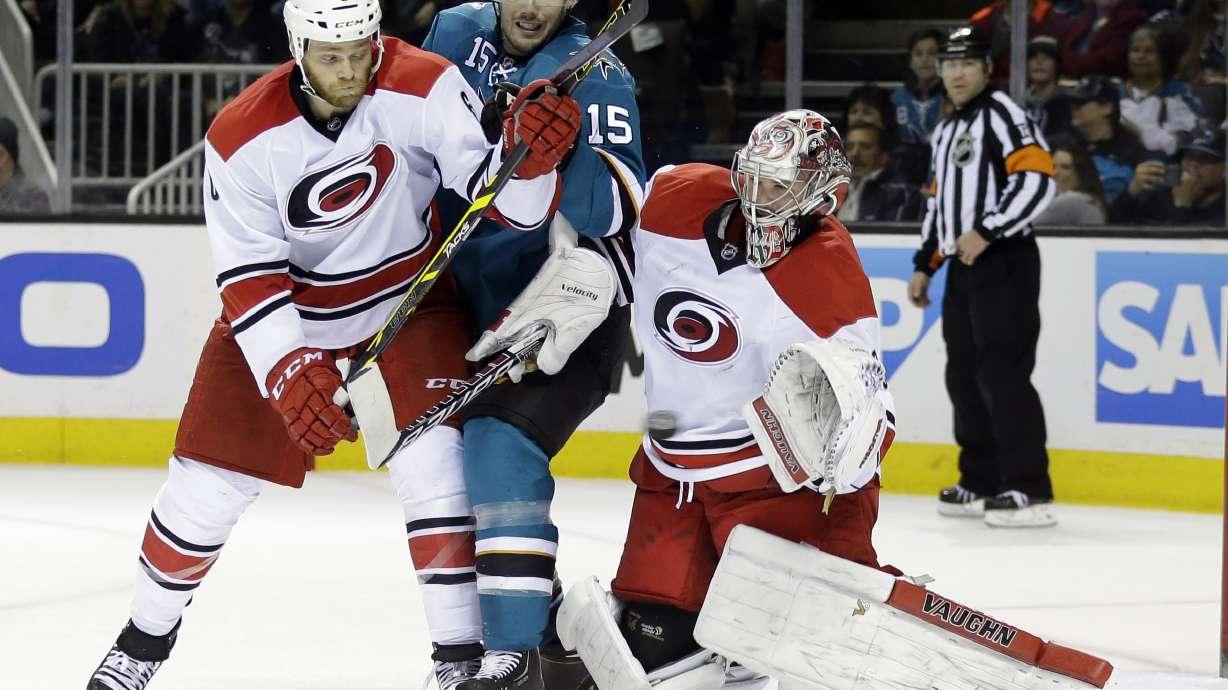 Sekera leads Hurricanes past Sharks