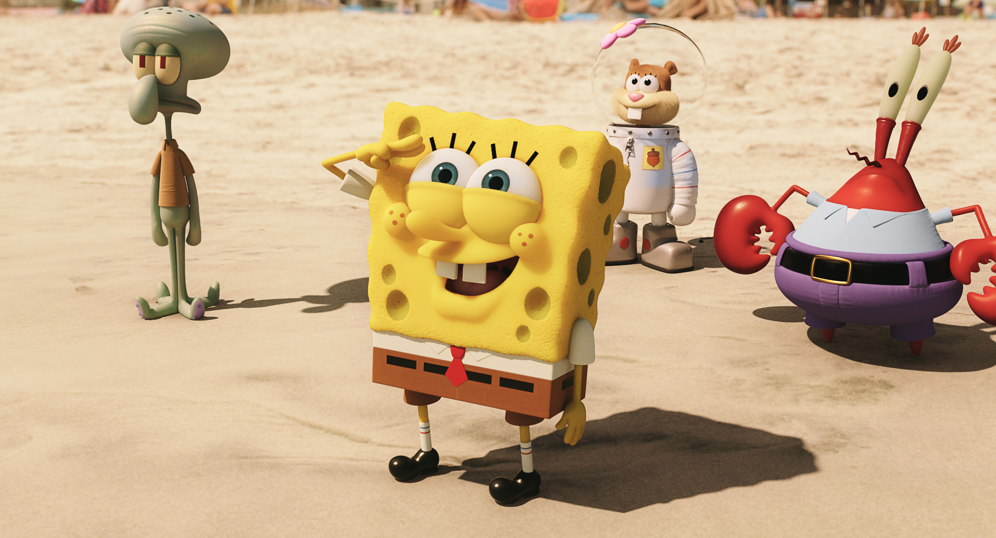 'SpongeBob' unseats 'Sniper' at weekend box office