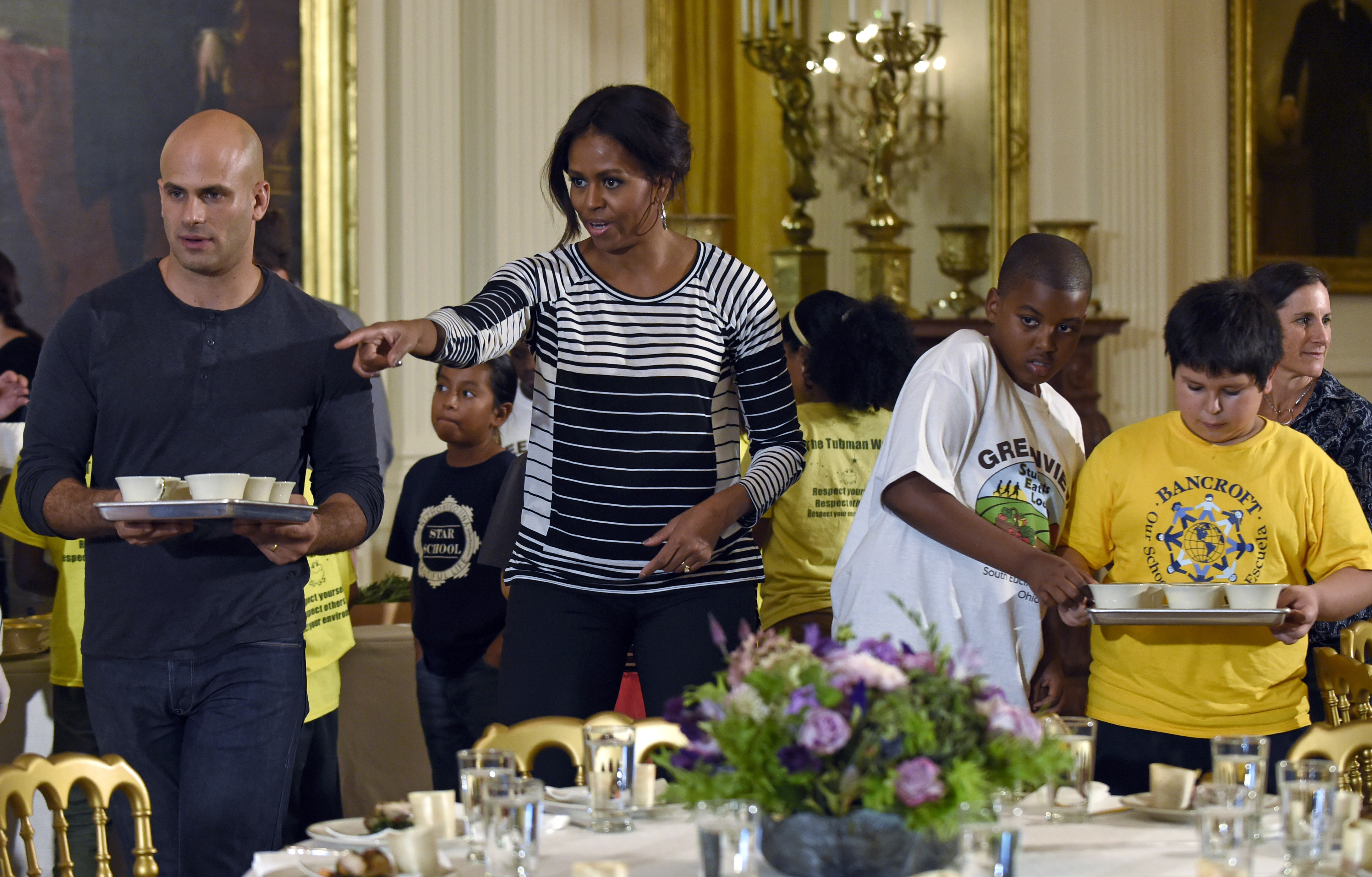 Foodie first lady says 'cheese dust is not food'