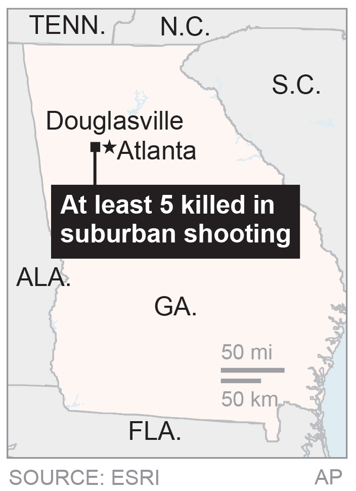 Georgia man who shot ex, kids had fought over child custody