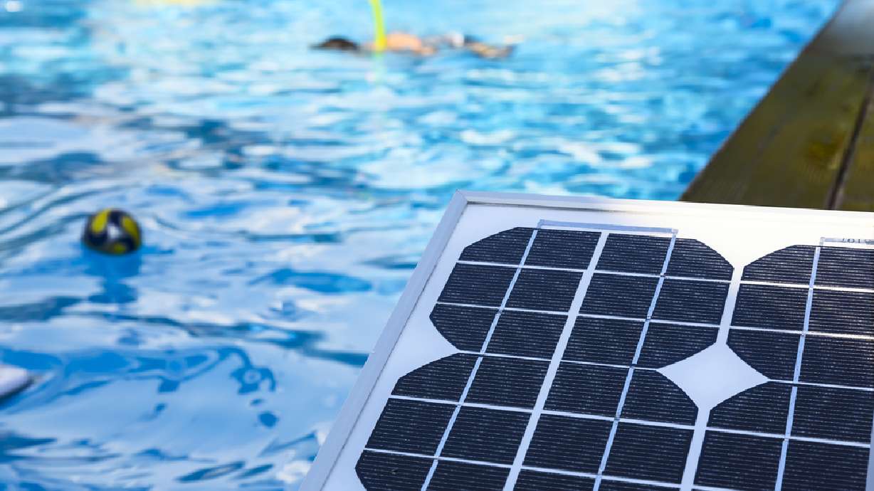 Solar powered swimming pools may be best bang for your buck