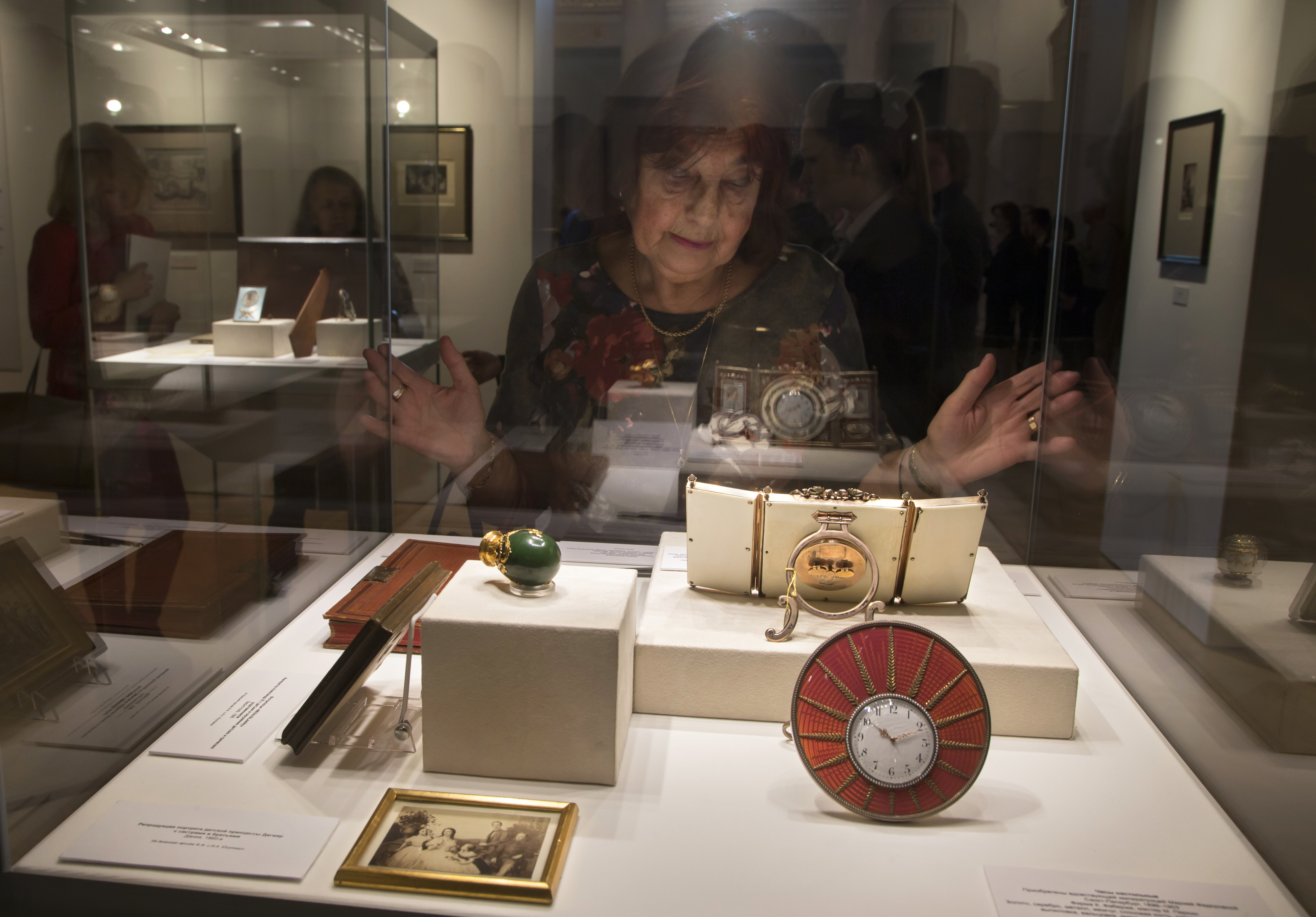 Tycoon donates Russian royal treasures including Faberge egg