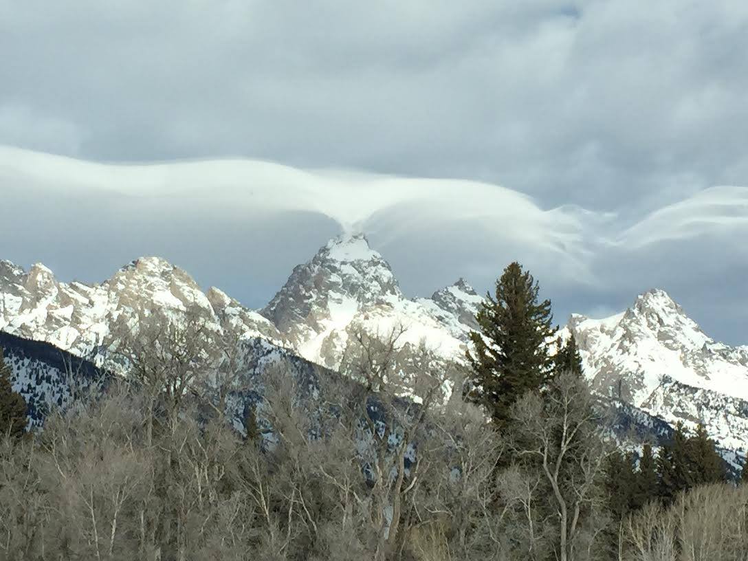 Rare, undulating clouds enchant visitors in Grand Teton