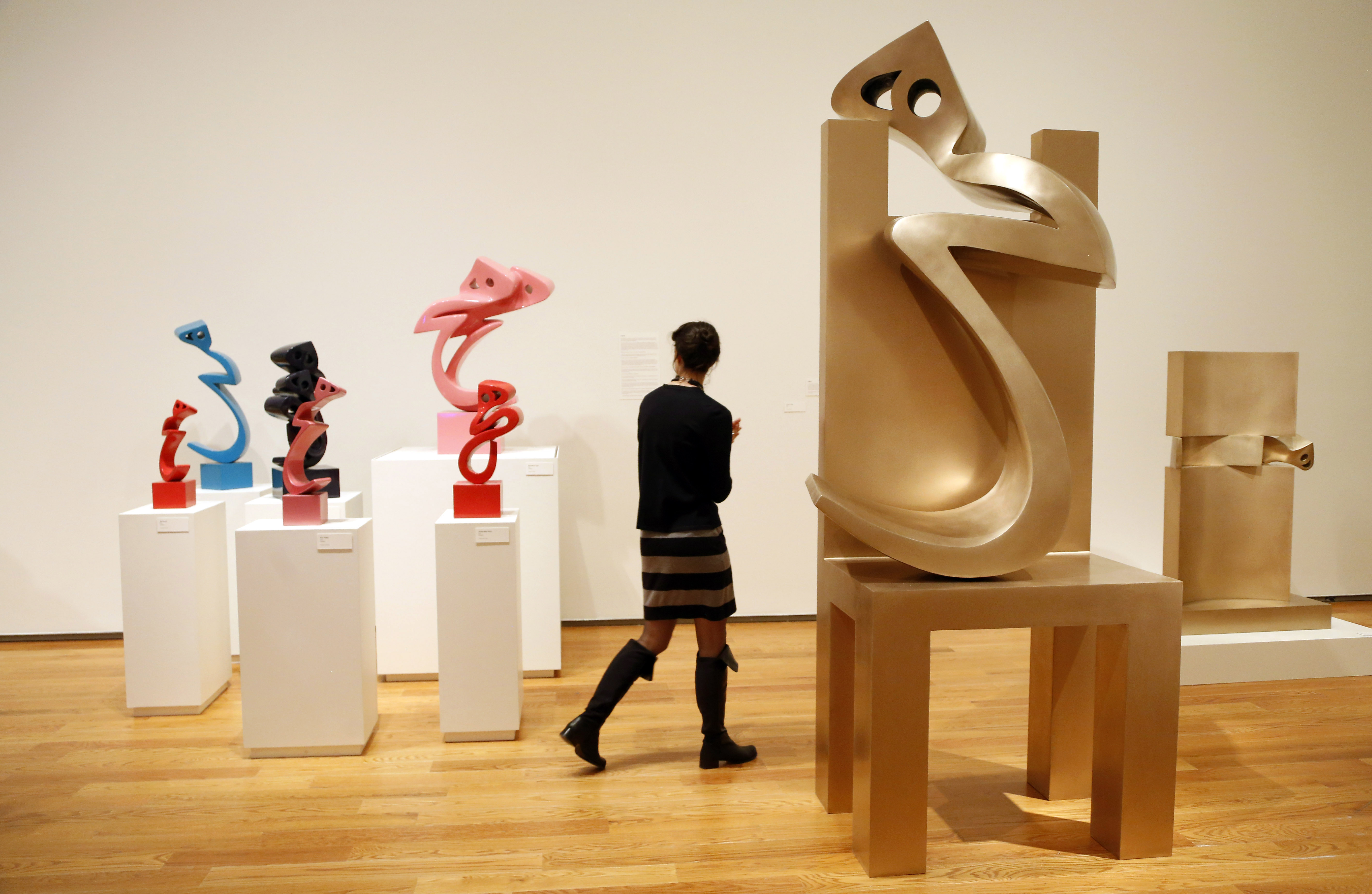 A show about 'nothing:' famed Iranian artist makes US debut