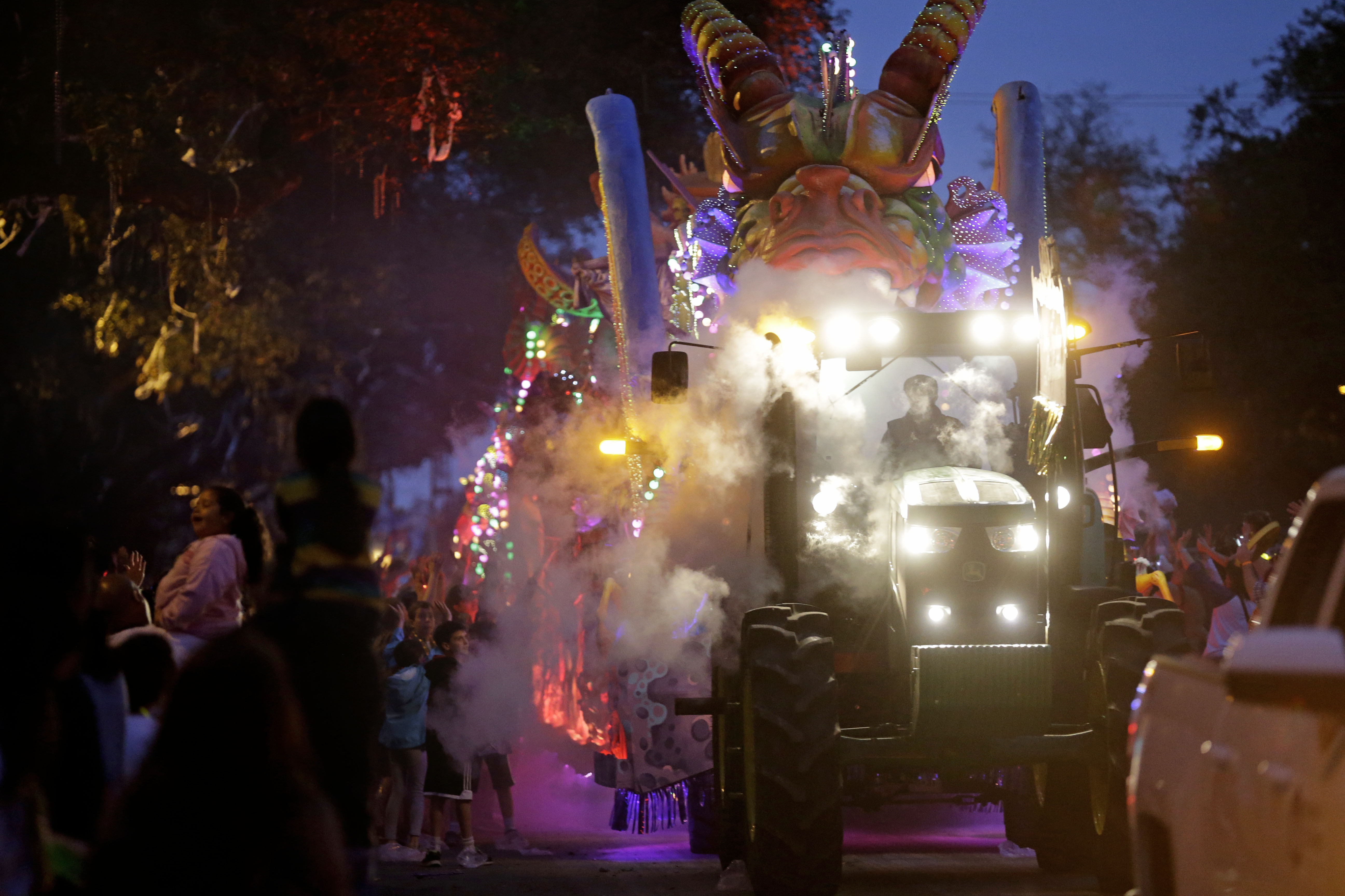 Mardi Gras in New Orleans: glitzy balls, then the parades