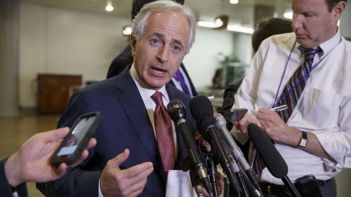 Facing militant threat, Corker shoulders matters of war