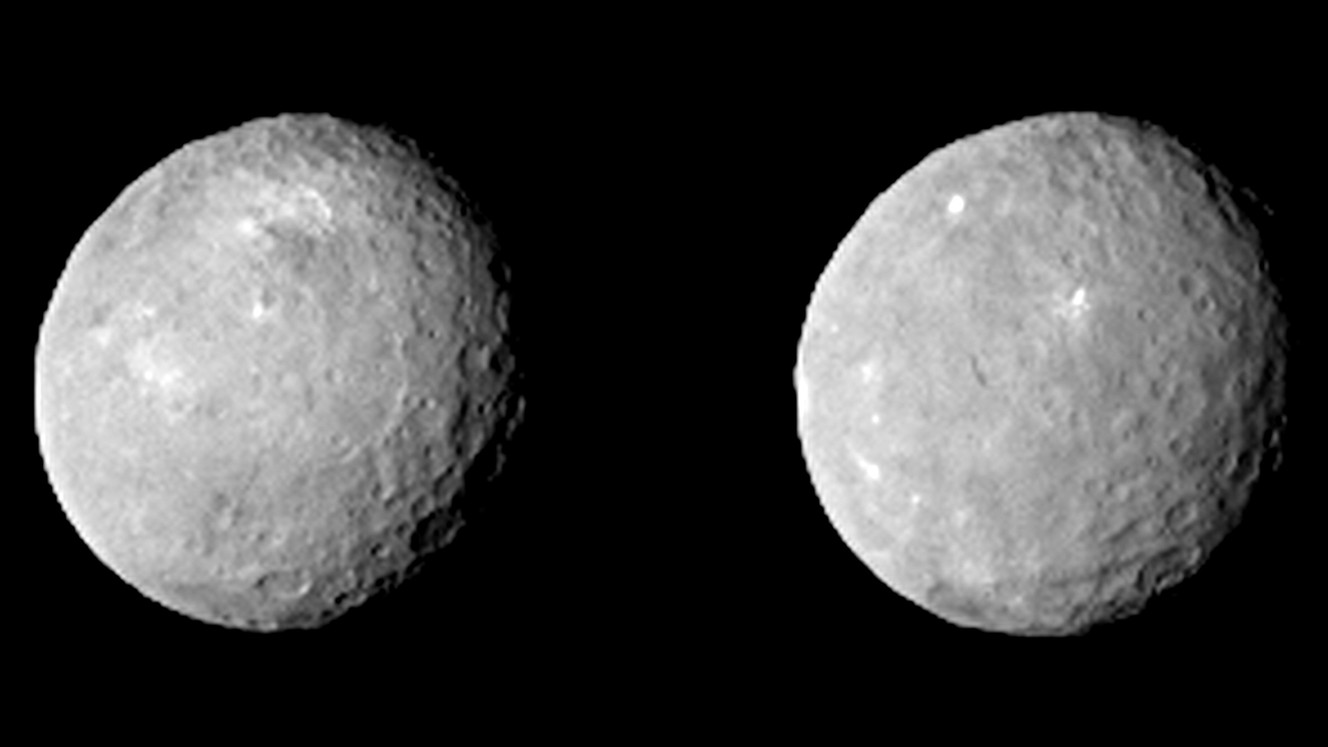 New pictures of dwarf planet show 'mysterious' bright spots
