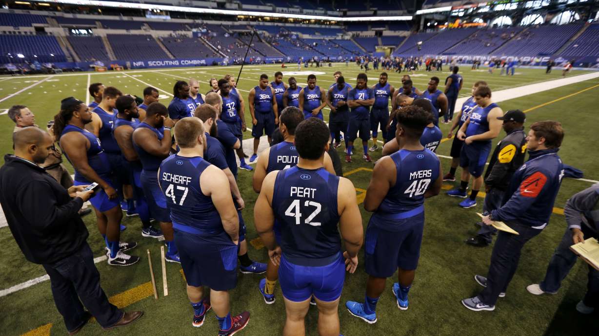 Winston tries to answer questions about shoulder, character