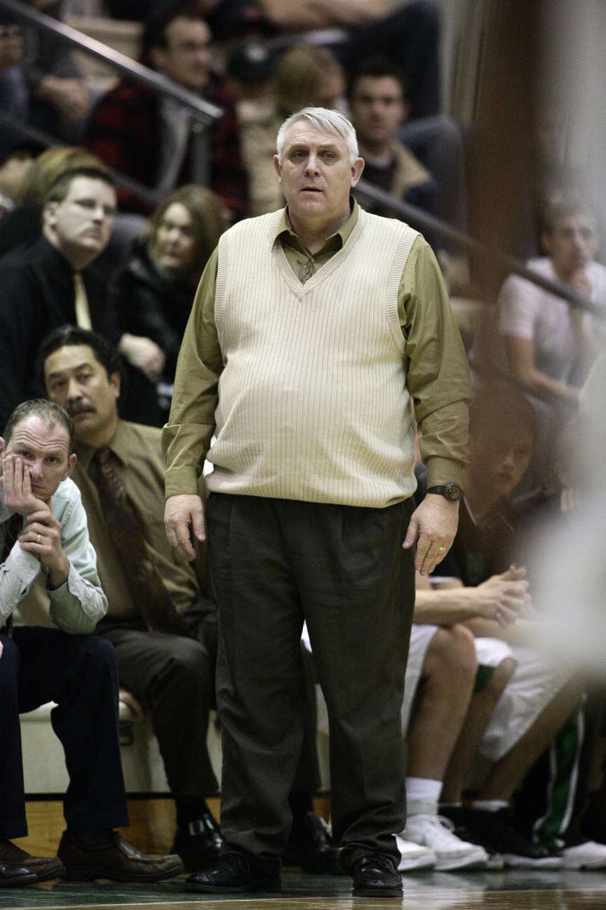 Provo High coach Craig Drury watches from the sideline during a win over Payson in 2008. Drury announced last month that 2015 will be his final season at Provo High School. (Photo: Danny Chan La/Deseret News/File)