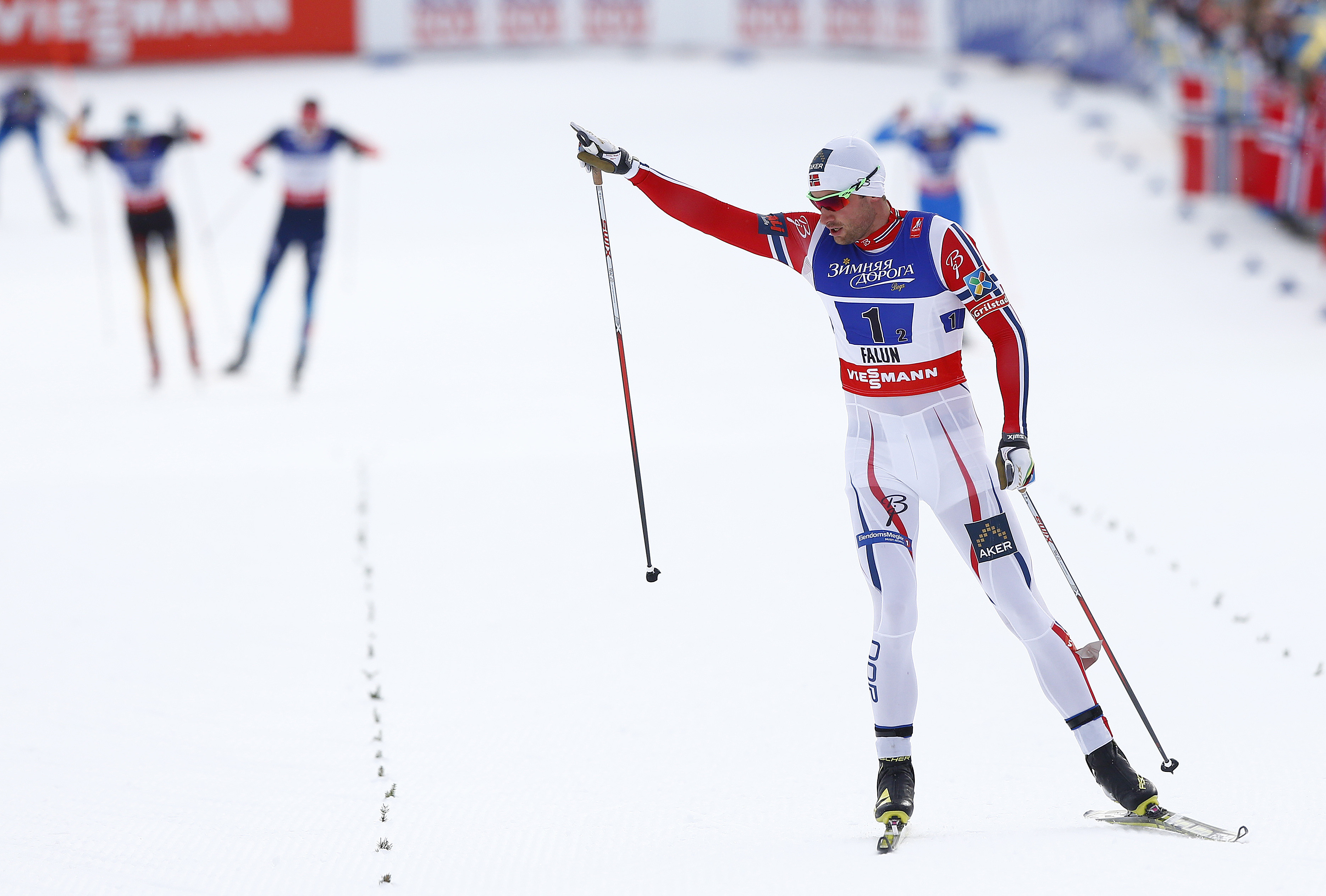 Norway wins men's team sprint at Nordic worlds