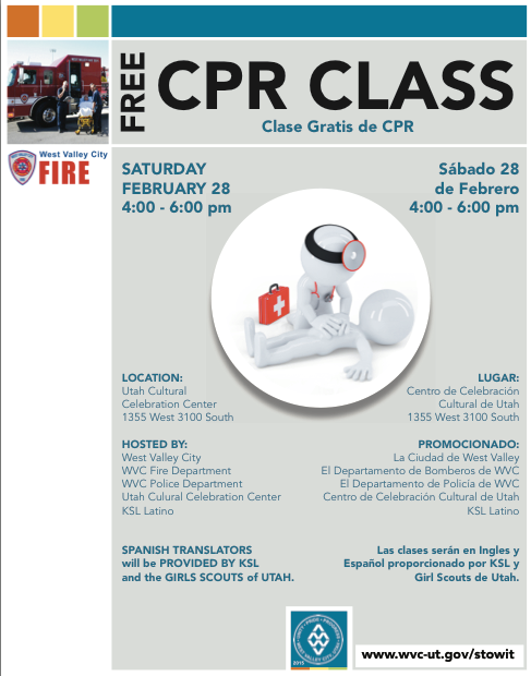 Sábado 28 clase de CPR gratis para toda la familia en donde los más pequeños aprenderán jugando 