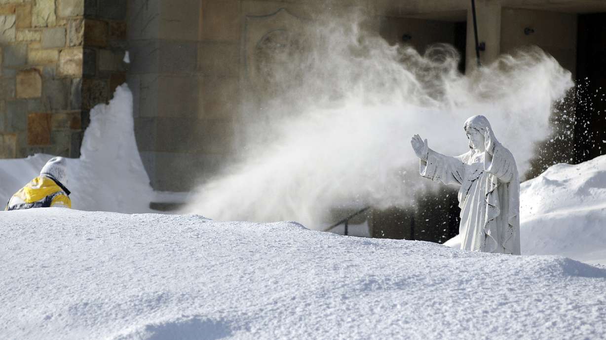 Churches, synagogues, mosques bear tough New England winter
