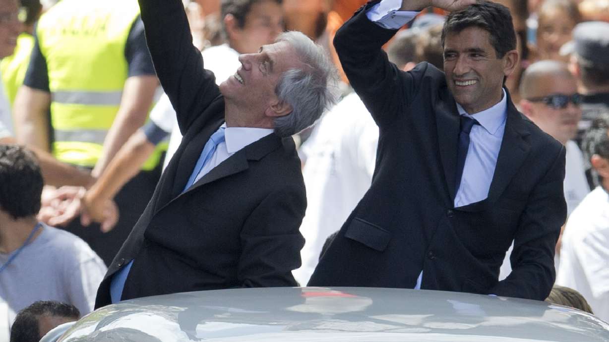 Elegant Vazquez replaces folksy Mujica as Uruguay president