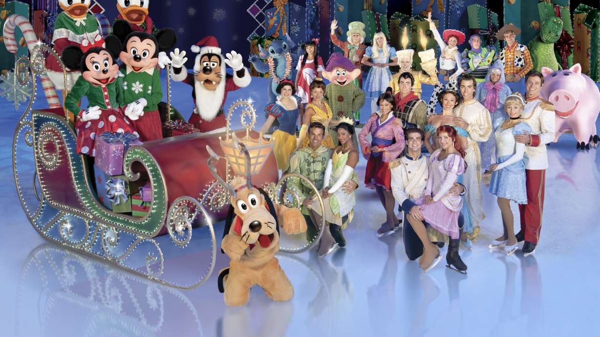 Over 50 Disney characters celebrate world holidays in Disney on Ice