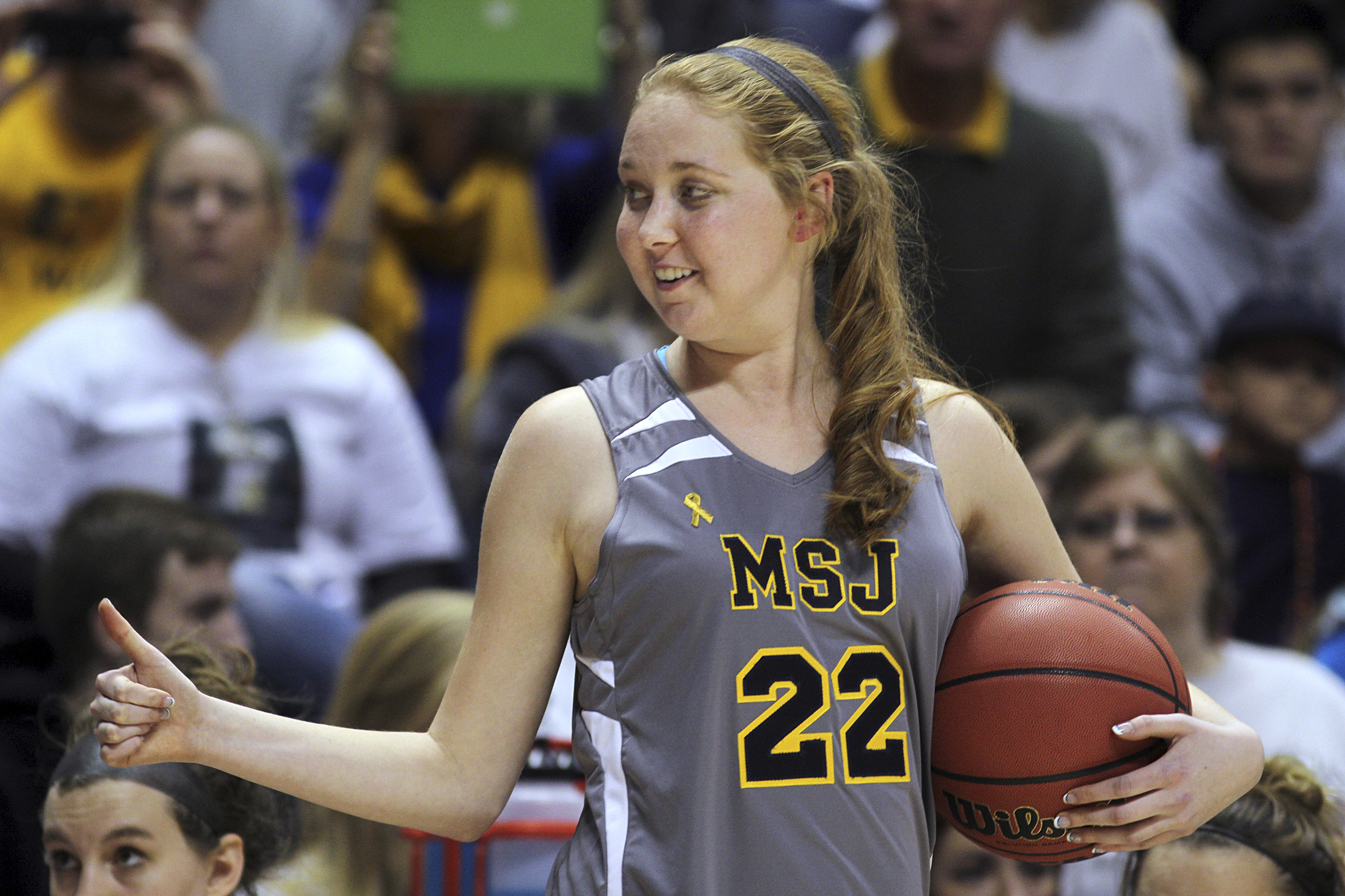 Lauren Hill wins all-conference honors for her courage