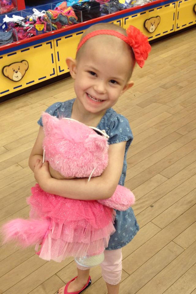 Braelyn Oliver was diagnosed with acute lymphoblastic leukemia when she was 3. Johnny Maack's fundraising efforts are in honor of her.
(Photo: Leukemia & Lymphoma Society)